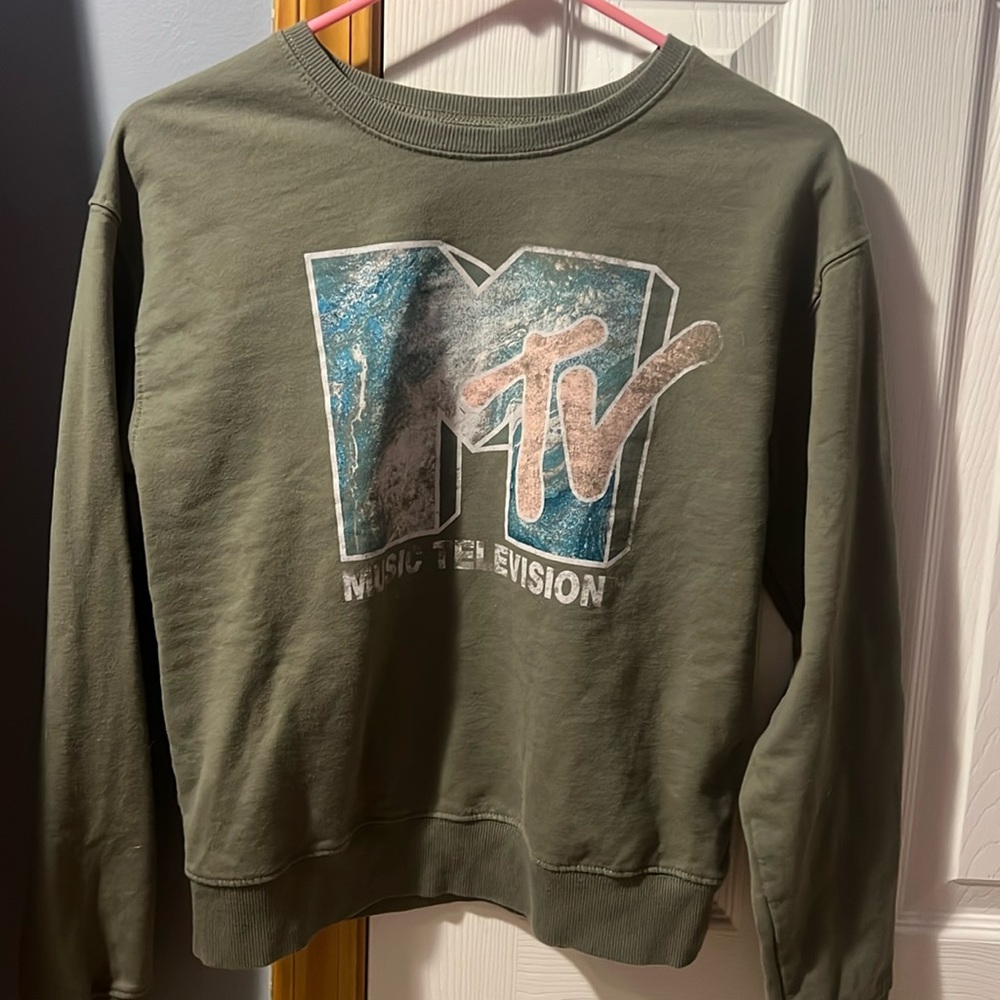 Green MTV Sweatshirt